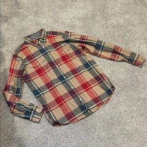 GAP Multicolor Plaid Casual Shirt